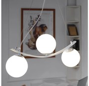 ONLI - Lampadario a sospensione con filo TRIO 3xE14/6W/230V bianco
