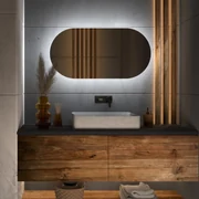 Specchio atipico con luce LED G4