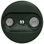 Kliklap - Presa di corrente d'epoca TV+R (terminal) senza cornice verde