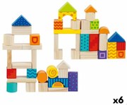 Set di Costruzioni Woomax 50 Pezzi (6 Unità)