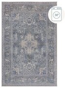 Tappeto verde lavabile con fibre riciclate 80x150 cm Windsor - Flair Rugs