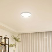 Plafoniera LED Lindby Pravin, Ø 30 cm, CCT, bianco