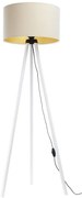Lampada da terra STANDART 1xE27/60W/230V panna/bianco