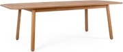 Tavolo In Legno Da Esterno Allungabile 100x180-240 Cm Danubio FSC Bizzotto