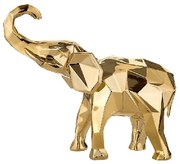 BONGELLI PREZIOSI Statua elefante stilizzato Collezione modern animal h 14