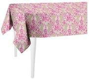 Tovaglia beige e rosa Farfalle, 300 x 140 cm Honey - Mike &amp; Co. NEW YORK