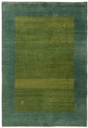 Gabbeh Tappeto 200 x 150 Verde (Iran) Annodato A Mano