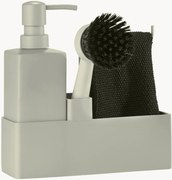 Set organizer per lavello con spazzola per piatti Zone Denmark, set da 3