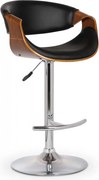 Sgabello da bar H-100 in nero