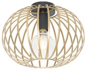 Lampada da soffitto di design color ottone 30 cm - Johanna