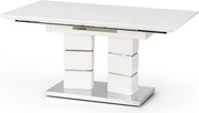 Tavolo allungabile MDF Lord bianco - L 160-200 cm