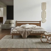 Tikamoon - Letto in teak 190 x 214 Taku