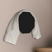 Scaldasalviette elettrico Nazca 29,5 cm asfalto opaco in ceramica 70W