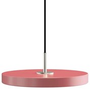 UMAGE - Asteria Mini Lampada a Sospensione Rosa/Top Acciaio UMAGE