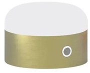 Ideal Lux - Lampada da tavolo LED touch MIGNON LED/5W/5V Ø10 cm CRI 90 ottone