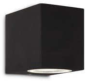 Applique Moderna Up Alluminio Nero 1 Luce G9 3W 3000K Luce Calda