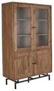 Stand Espositore Home ESPRIT Cristallo Acacia 118 x 45 x 194 cm