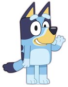 Cuscino per bambini in vello 25x33 cm Bluey – Jerry Fabrics