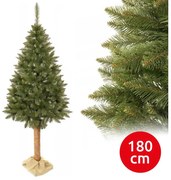Albero di Natale su tronco 180 cm abete rosso