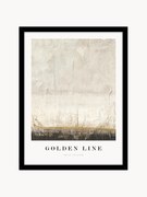 Stampa digitale incorniciata Golden Line