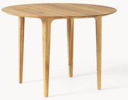 Tavolo rotondo in legno di quercia Archie, Ø 110 cm
