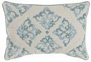 Fodera per cuscino DKD Home Decor 60 x 1 x 40 cm Azzurro Tradizionale