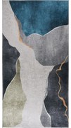 Tappeto lavabile blu-grigio 160x230 cm - Vitaus