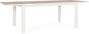Tavolo Allungabile Da Esterno In Alluminio 100x160-240 Cm Belmar Vapor YK15 Bizzotto