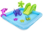 Bestway - Parco Giochi Acquatico 239x206x86 Gioco Piscina Gonfiabile con Scivolo Bambini