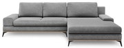 Divano letto grigio ad angolo, angolo destro Planet - Windsor &amp; Co Sofas