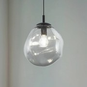 Lampada a sospensione in vetro Sol TK Lighting, dimmerabile, Alluminio / Grigio / Zincato, Soggiorno / Sala da pranzo, Vetro, Moderno, Lampada a sospensione