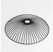 Paralume universale CURITIBA Ø 38 cm, nero