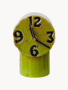 Orologio da tavolo in ceramica dipinto a mano Retro