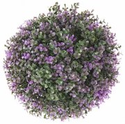 Pianta Decorativa   Sfera Lavanda 20 x 20 x 20 cm