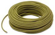 Cavo tessile 3 x 0,75 mm² L 50 m MERLOTTI verde matassa