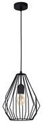 Lampadario a sospensione con filo BRYLANT BLACK 1xE27/60W/230V