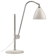 GUBI - Bestlite BL1 Lampada da Tavolo Ø16 Cromato/Bianco Opaco GUBI