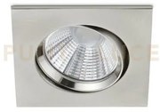 Pamir faretto da incasso led 5,5w 345lm, 3000k quadrato orientabile...