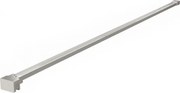 Mexen supporto dritto per parete doccia 6-8 mm, nichel spazzolato - 800-01-97