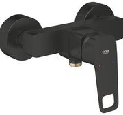 Rubinetto per doccia getto aerato monocomando Clova Pulse nero opaco GROHE