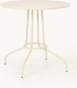 Tavolino da giardino rotondo in metallo Giovanni Ø 70 cm