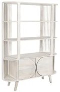 Scaffale DKD Home Decor Bianco Legno di mango 116 x 40 x 160 cm (1)