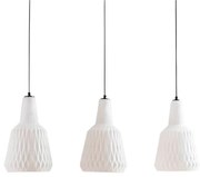 Lindby - Belarion 3 Lampada a Sospensione Opal Lindby