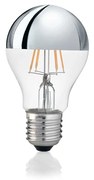 10 Lampadine Led Goccia Classic E27 8 Watt 3000 K 520 Lm Trasparente Cromo