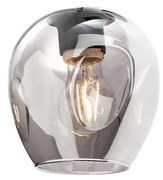 Redo - Paralume di ricambio per lampada e lampadario PIERCE diametro 15 cm nero/fumé