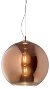 Sospensione Moderna Nemo Metallo Rame 1 Luce E27 D30Cm