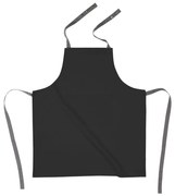 Grembiule da cucina in cotone nero - Tiseco Home Studio