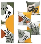 Set di federe e battistrada 5 pezzi - Mila Home