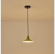 Lampadario a sospensione con filo 1xE27/15W/230V verde
