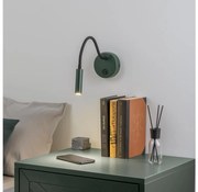 Brilagi - LED Lampada flessibile da muro MAYA LED/3W/230V 4000K verde